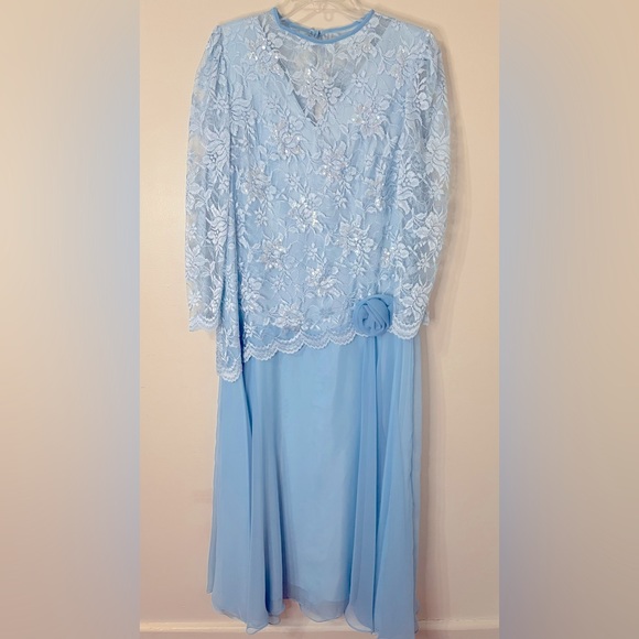 Vintage Glatter & Sims Fashions Inc. Women’s Formal Dress - Picture 1 of 11